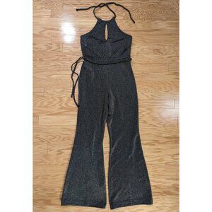 Zendaya x Tommy Hilfiger Metallic Halter Neck Jumpsuit